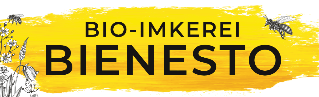Logo der Bio-Imkerei Bienesto in deren Onlineshop Sie hochwertige Bienenprodukte in Bio-Qualität erwerben können.